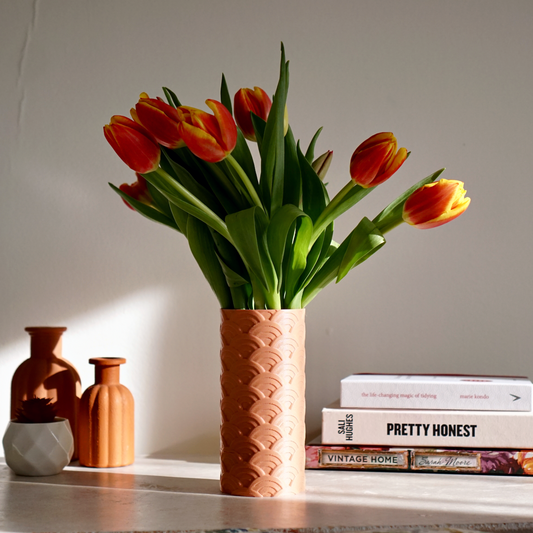 Rainbow Wave Flower Vase