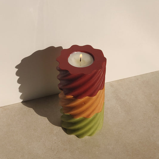 Two-In-One Dinner & Tealight Candle Holder