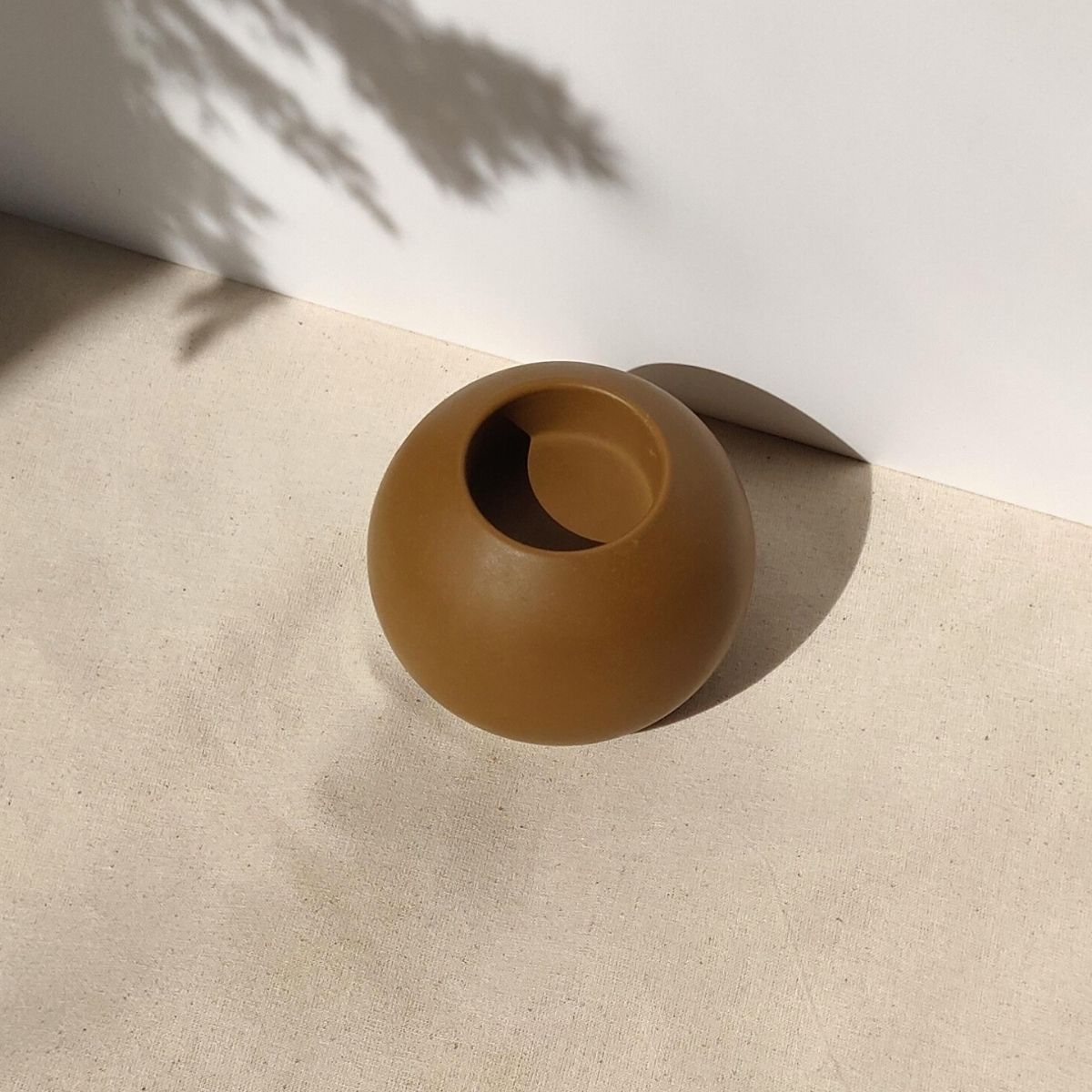 sphere tea light candle holder made in the UK by Moonkind Studios