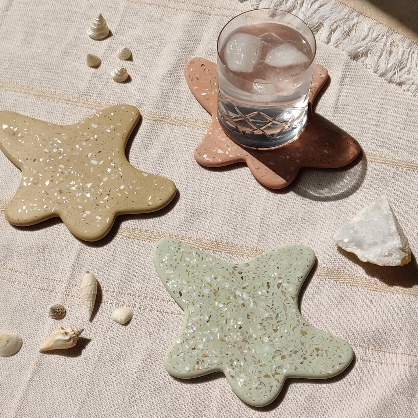 Lazy Star Coaster Tray