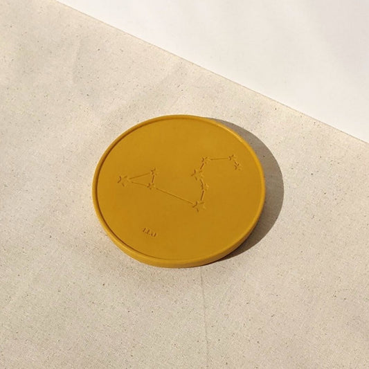star sign custom coasters handmade in the UK by Moonkind Studios