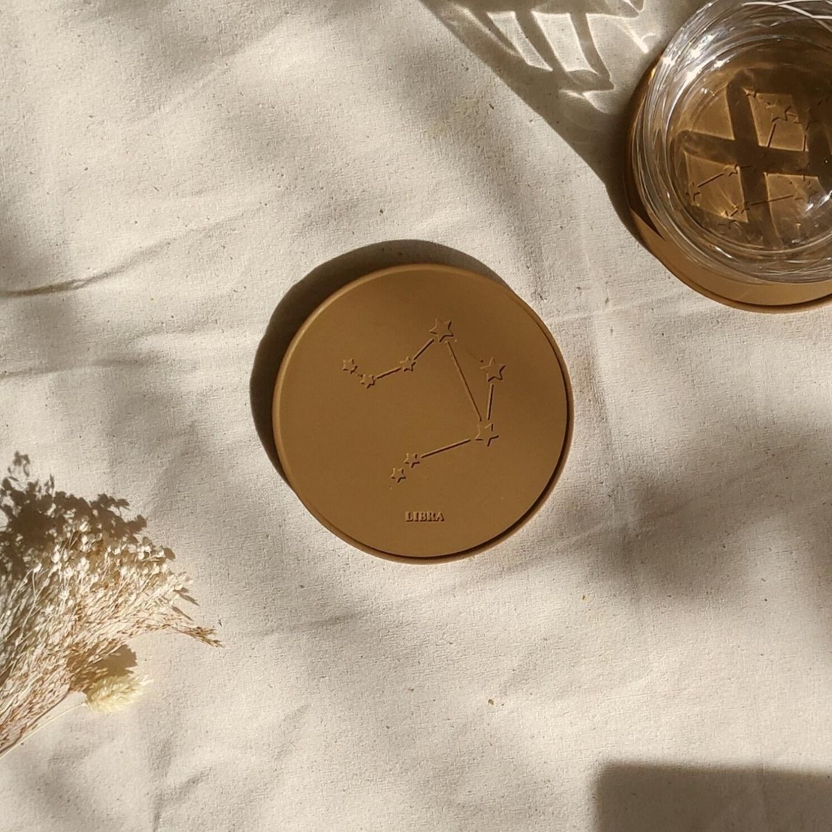star sign gifts for her custom coasters by Moonkind Studios UK