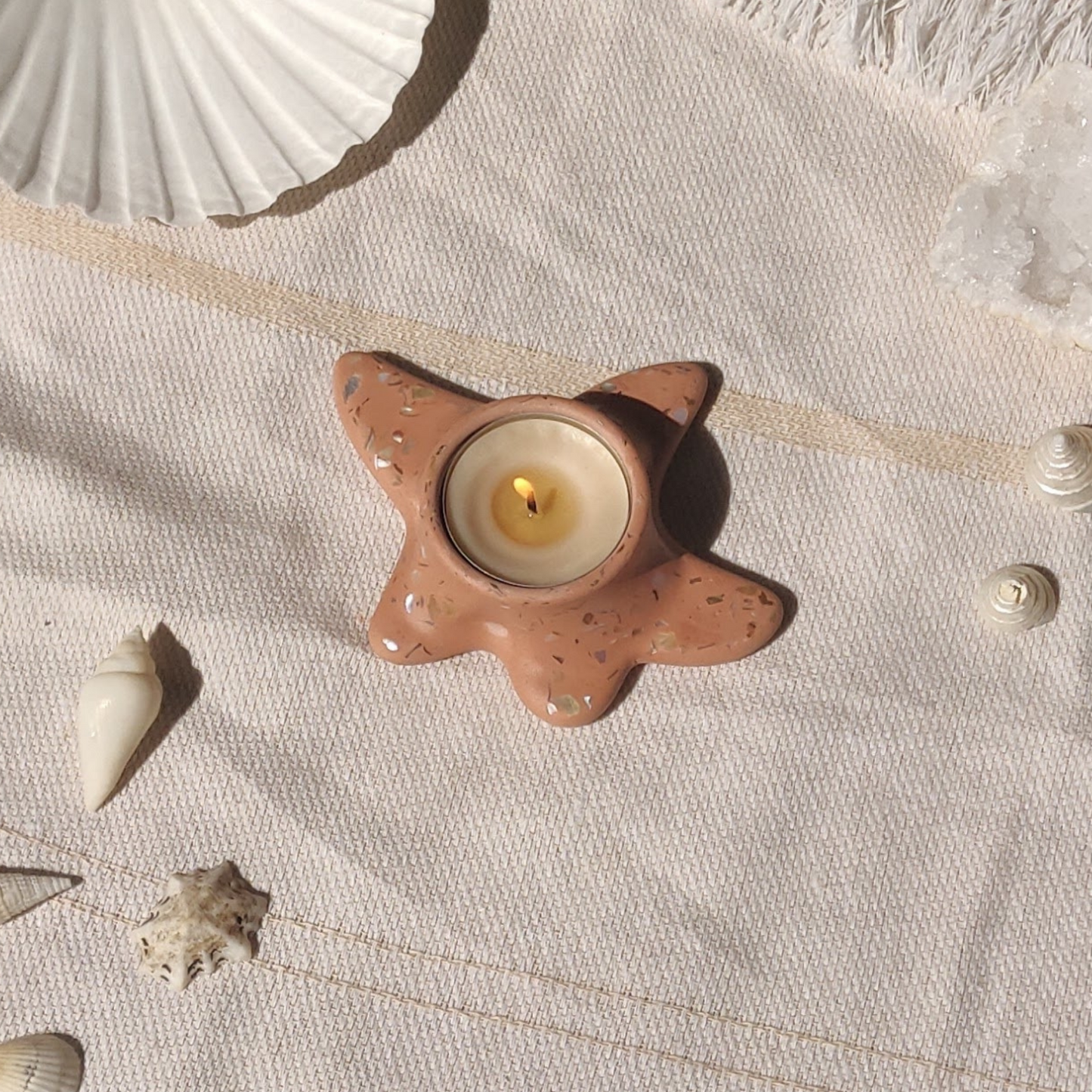 Lazy Star Tealight Candle Holder