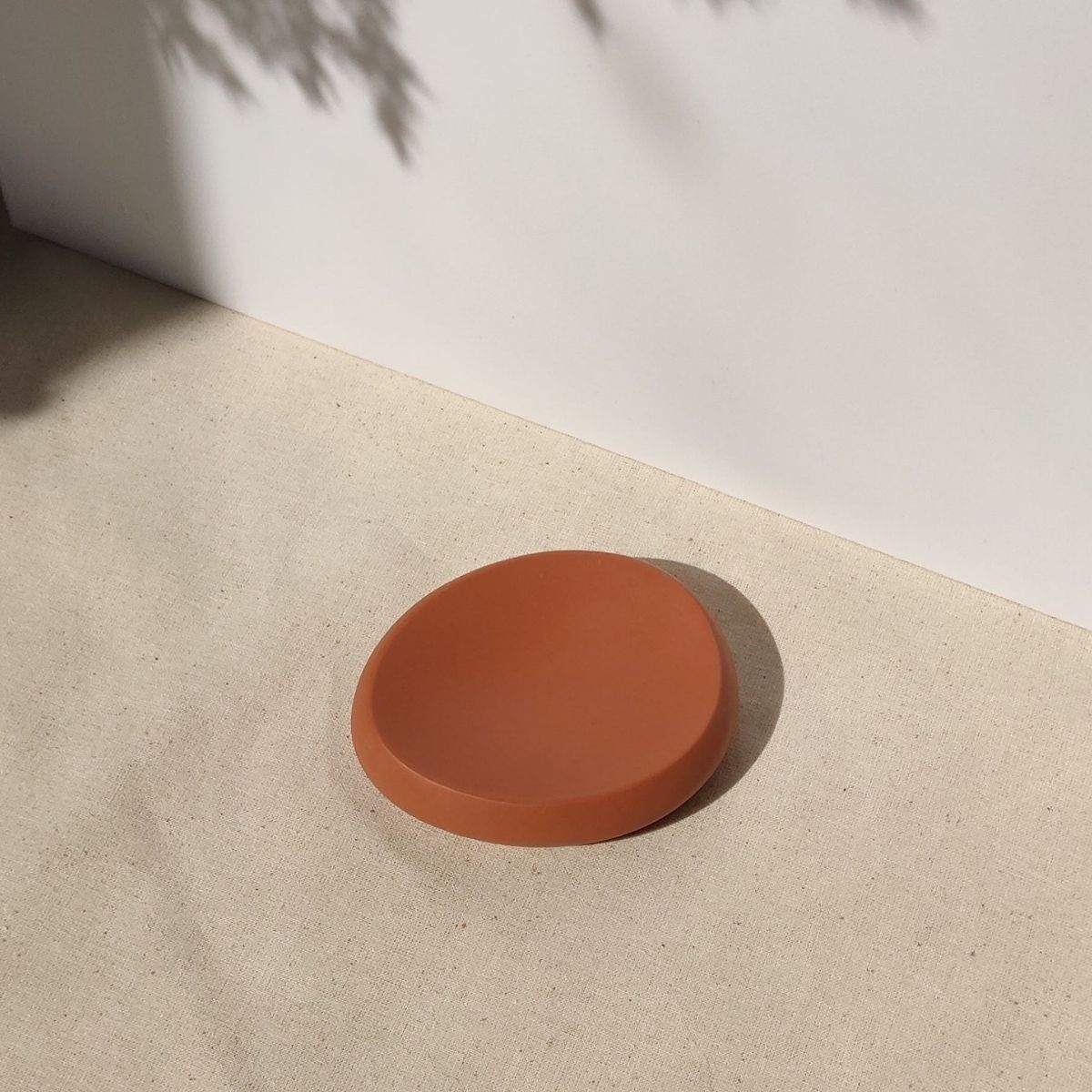 small trinket tray for dainty jewellery in pink handmade by Moonkind Studios UK