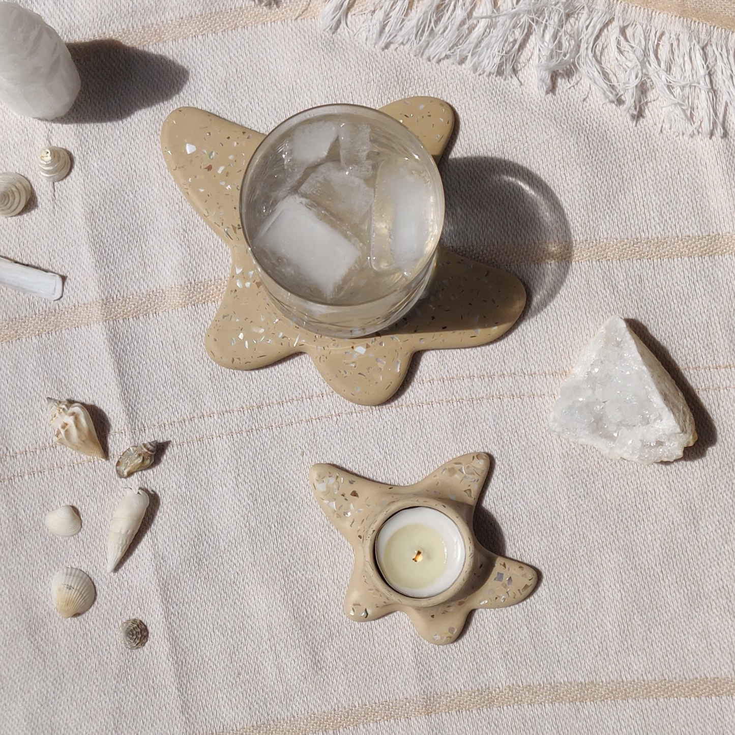 Lazy Star Tealight Candle Holder