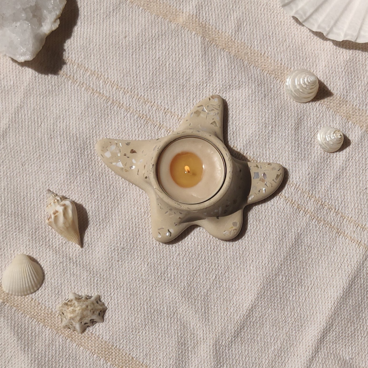 Lazy Star Tealight Candle Holder
