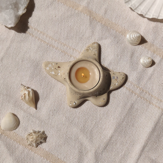 Lazy Star Tealight Candle Holder