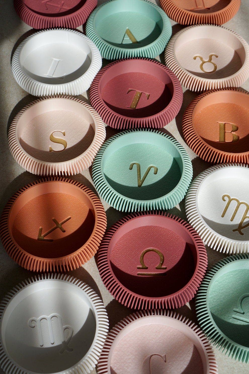 Personalised Monogram Stacking Trays | Maximalist Boho Home Decor ...