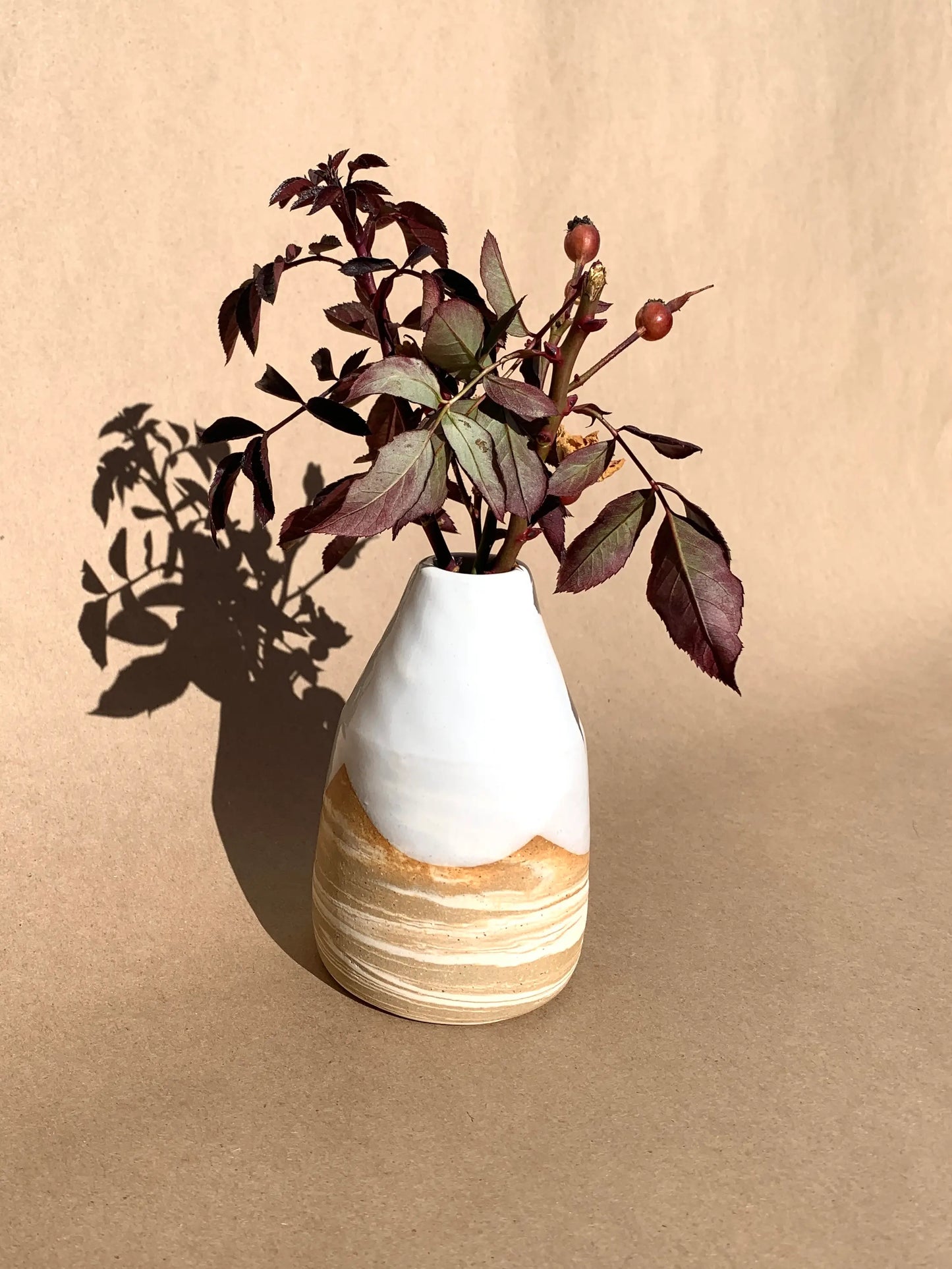 Sandstone Ridge Vase/Candle Holder