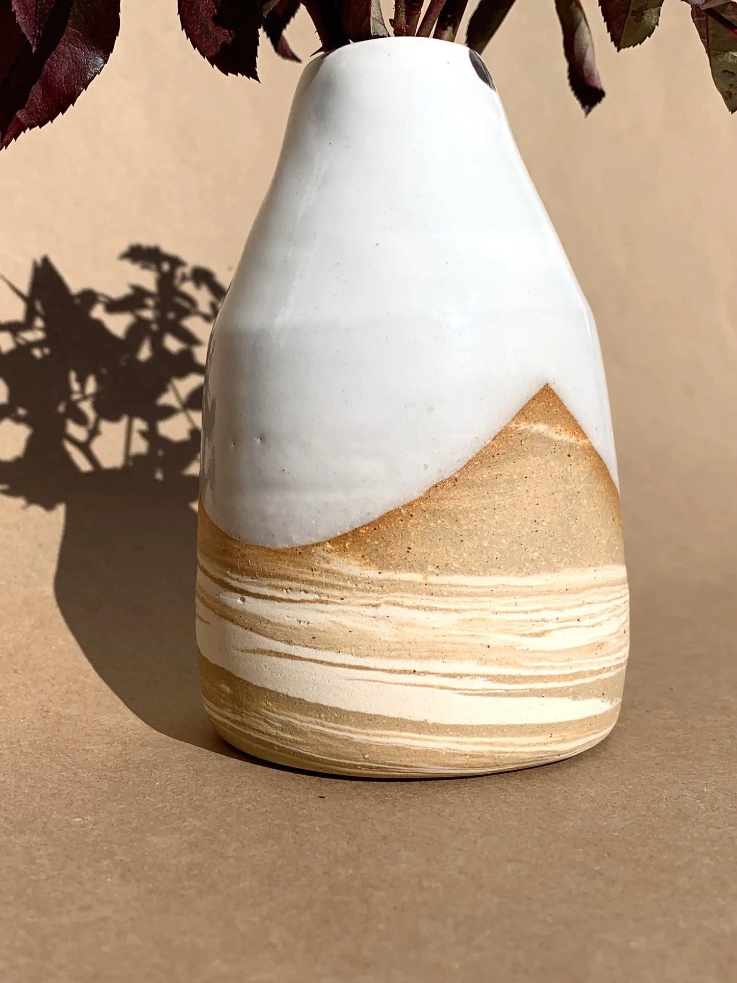 Sandstone Ridge Vase/Candle Holder