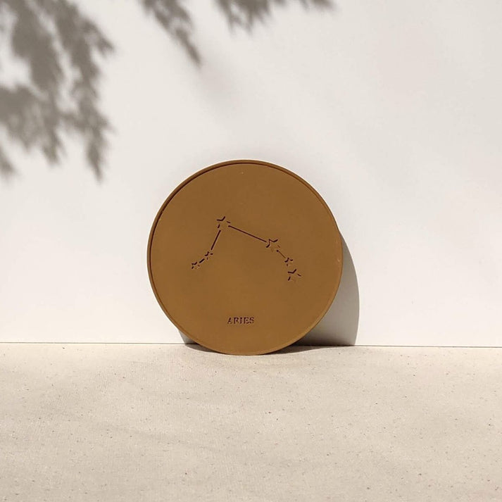 Custom Star Sign Coasters in Milk Coffee | Unique Handmade Homewares ...